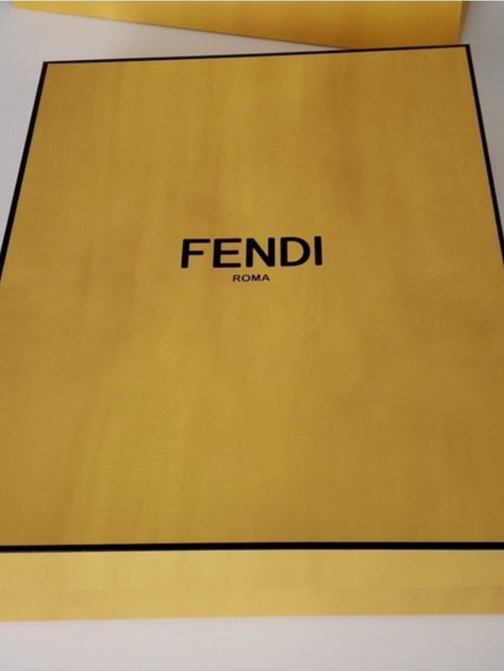 FENDI Roma Luxury Gift Box & Shopping Bag Set – Authentic Boutique Packaging - Picture 4 of 7